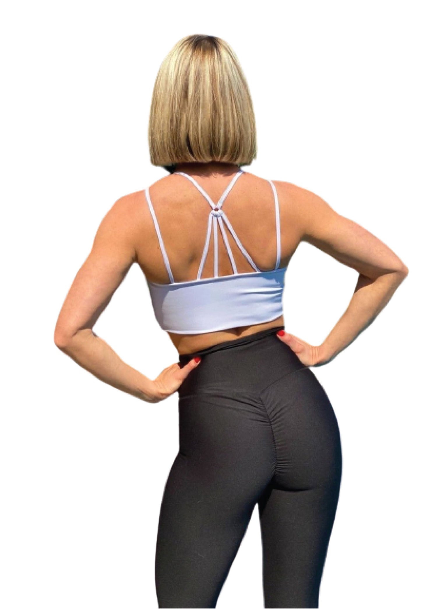 737 Scrunch Butt Leggings in Schwarz