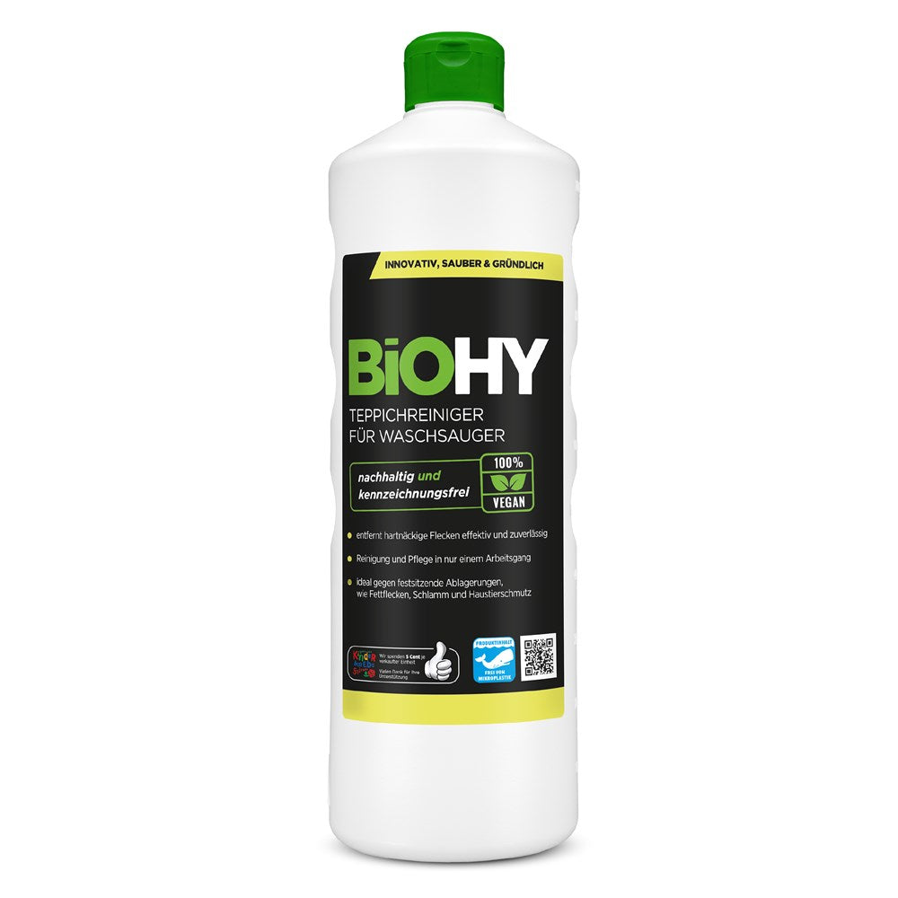 BiOHY Teppichreiniger für Waschsauger 1 Liter