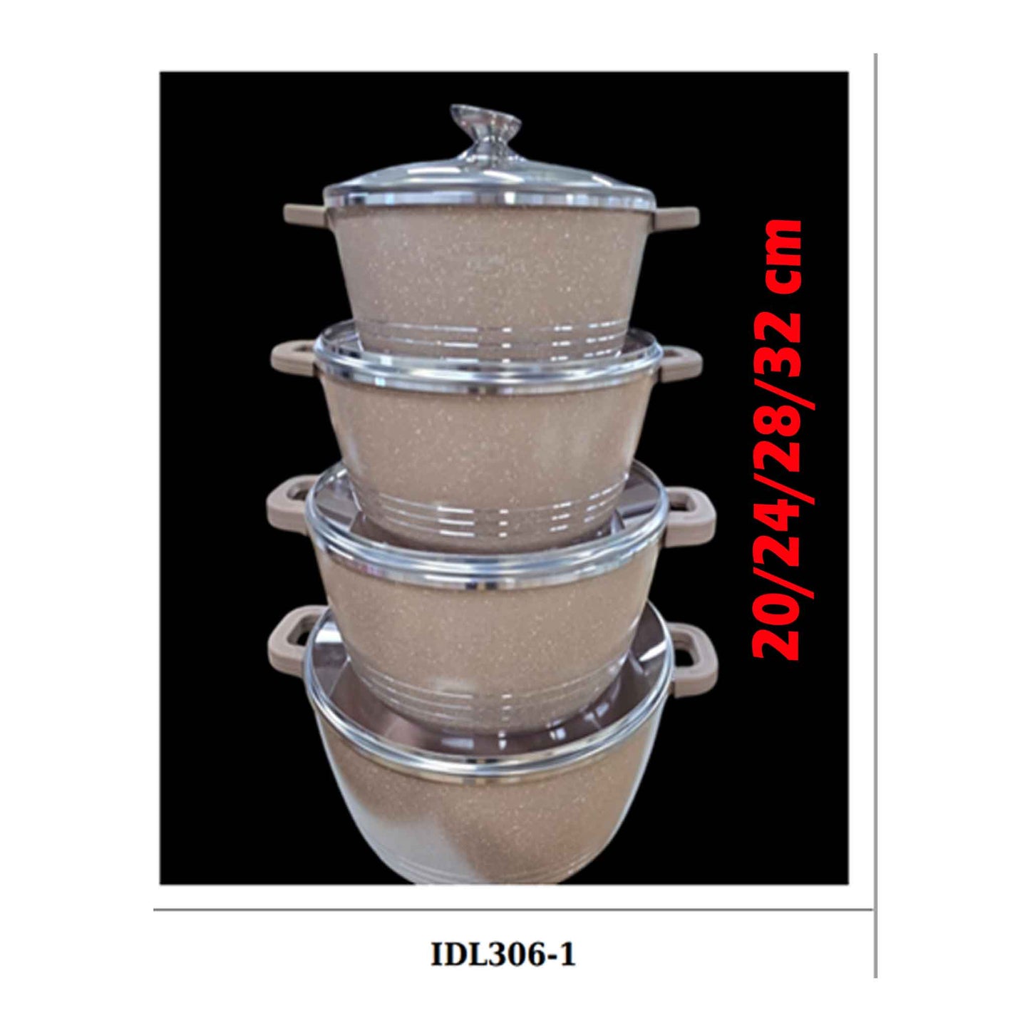 IDL306-1 20/24/28/32 cm Kochtopf