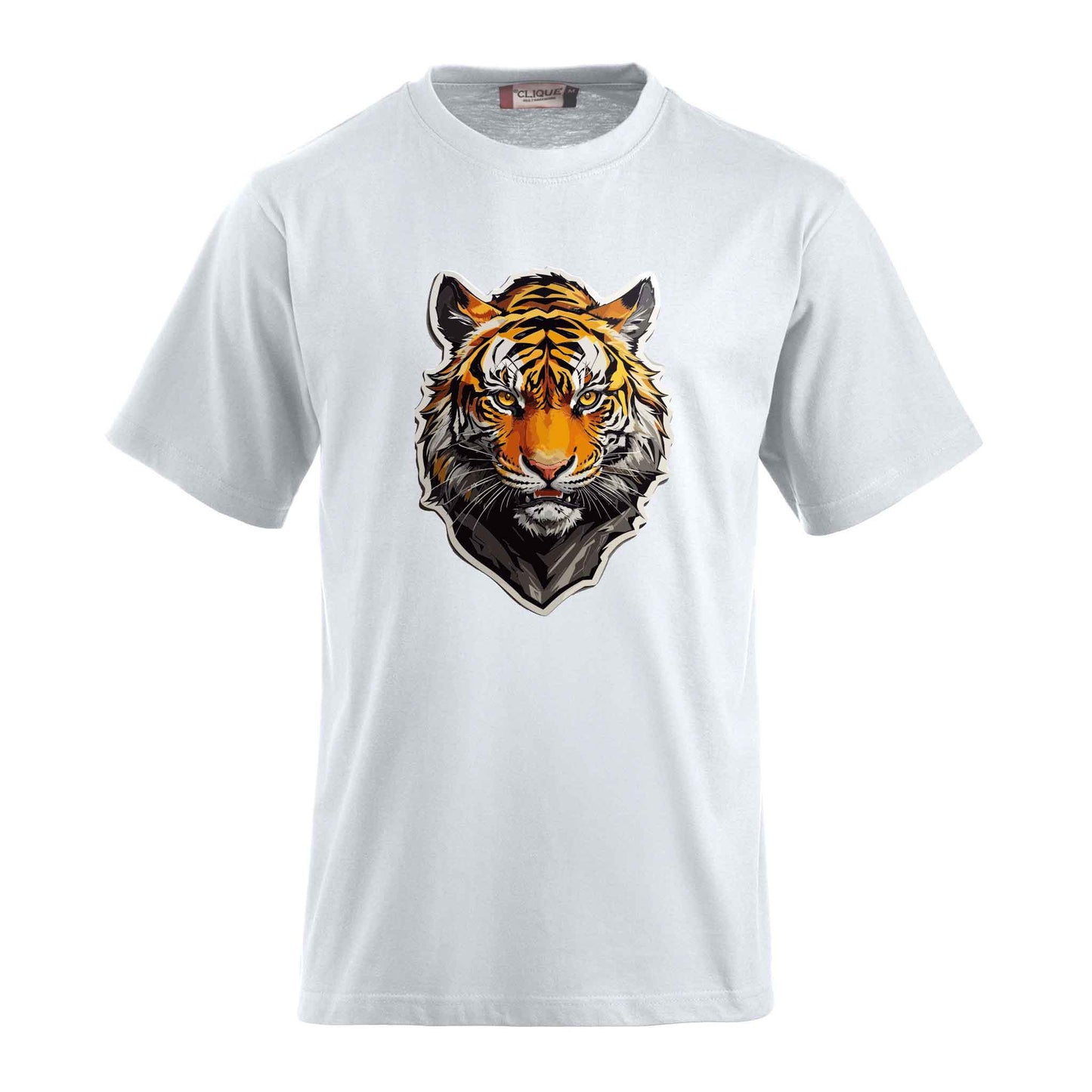 Personalisiertes T-Shirt-Majestätischer Tiger als Druckmotiv