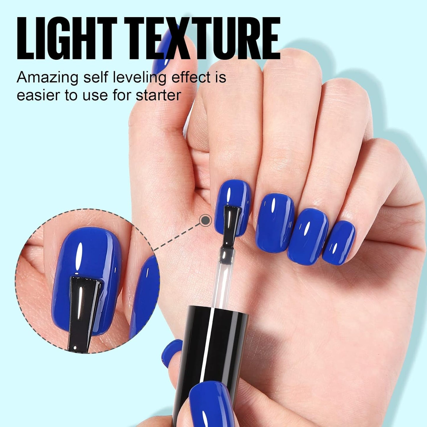 TOMICCA Base und Top Coat Gel UV Nagellack Set, 3 x 15ml Base Coat Top Coat Gel UV, Enthält Matte Top Coat, No Wipe, für alle UV Gel Nagellacke