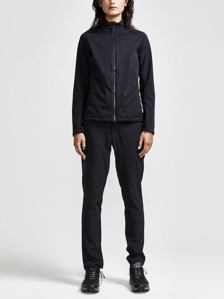 Sportliche Softshell Jacke für Damen - Craft Explore Soft Shell JKT - wirbe-welt.shop