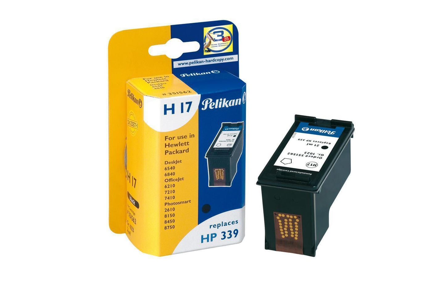 Pelikan Tinte HP Nr. 339 (C8767EE) Black - wirbe-welt.shop