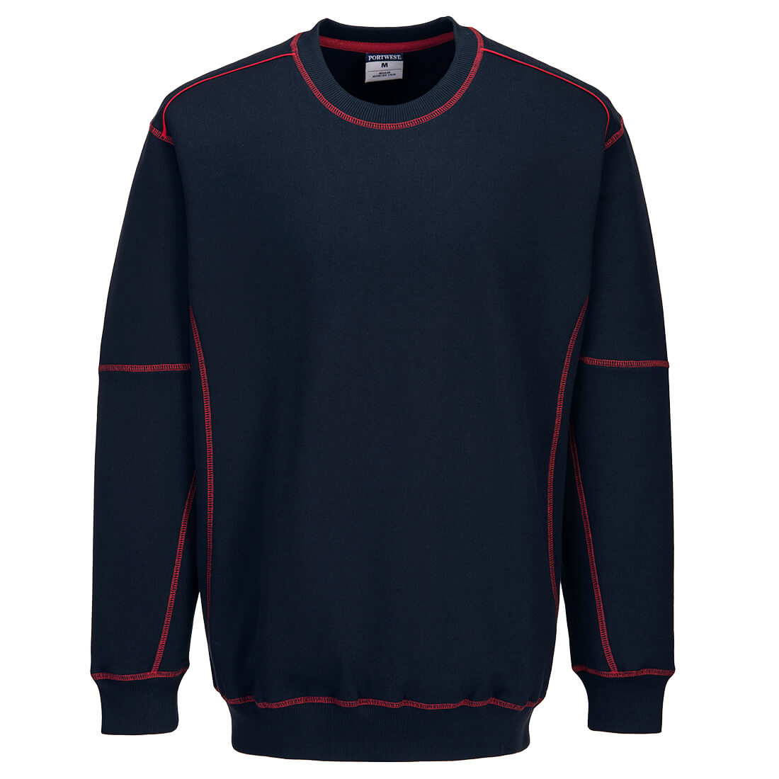 Zweifarbiges Sweatshirt - Bedrucken oder besticken Dieses bequem geschnittene Sweatshirt ist ideal zum Tragen am Wochenende oder am Arbeitsplatz. Es ist in einer Auswahl an gängigen Farben erhältlich und besticht durch einen klassischen Rundhalsausschnitt, Kontrastnähte und eine lockere Passform. Die Raglanärmel ermöglichen eine größere Bewegungsfreiheit. Perfekt als Teil einer Dienstkleidung und ideal zum Besticken.