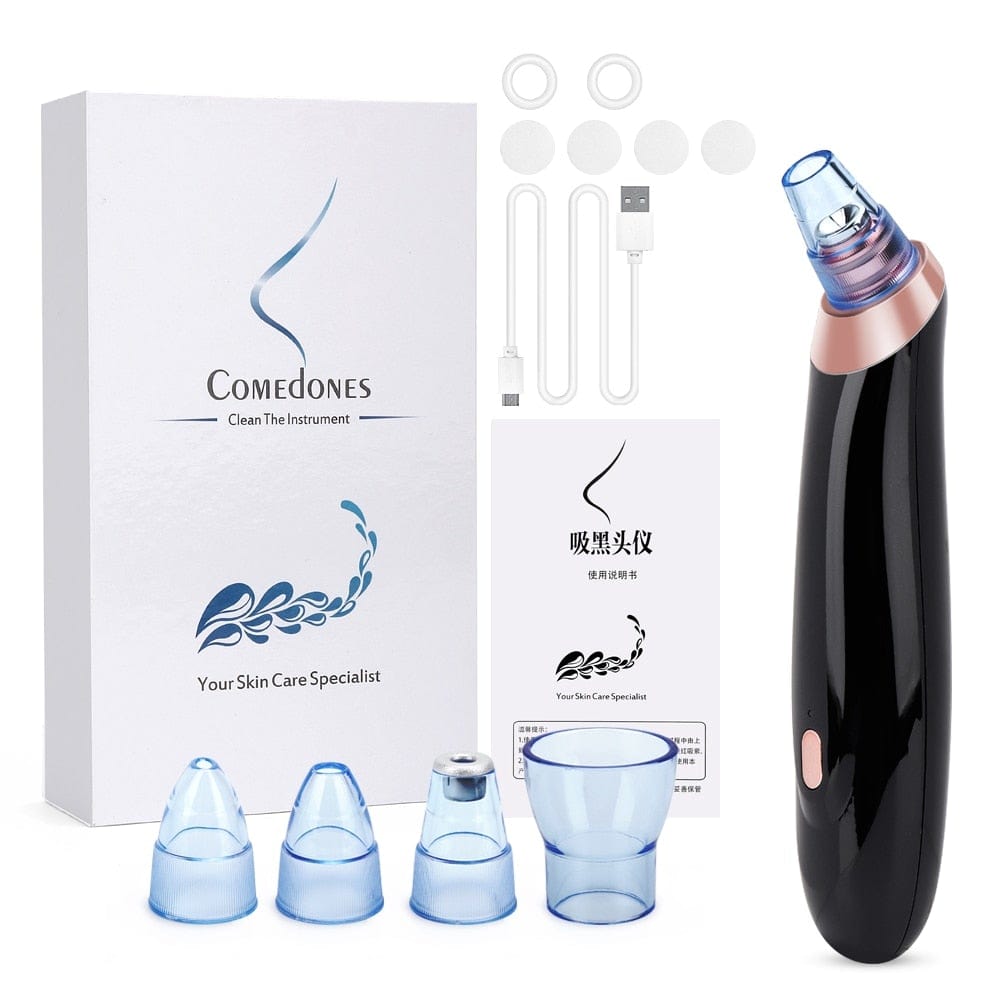 Face Nose Acne Black Dot Pimple Blackhead Remover Electric Blackhead Vacuum Cleaner Pore Blackhead Skin Care Tools Machine - wirbe-welt.shop