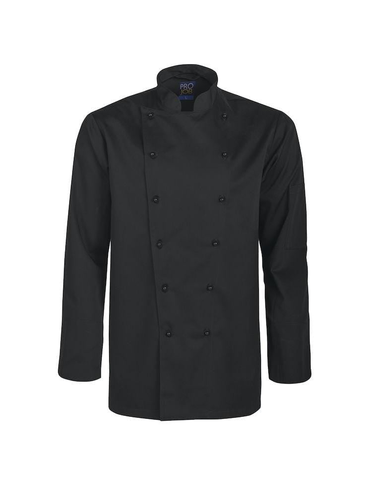 Kochjacke mit abnehmbaren Perlmuttknöpfen - wirbe-welt.shop