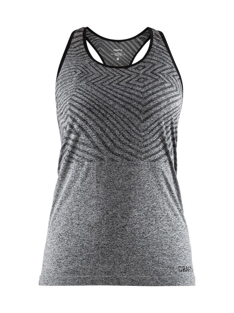 COOL COMFORT SHE RACERBACK SINGLET WM BLACK MEL XL - wirbe-welt.shop