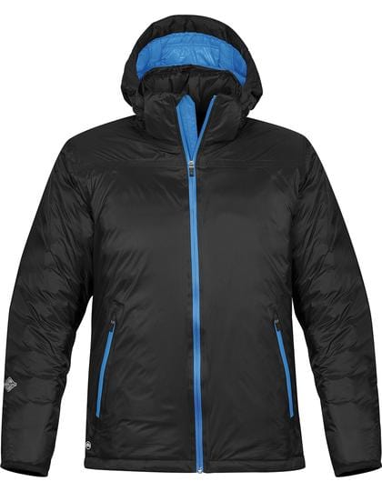 Schwarze Ice-Thermaljacke für Herren - wirbe-welt.shop