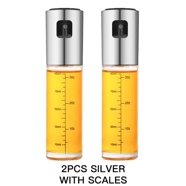 BBQ Baking Olive Oil Spray Bottle Oil Vinegar Spray Bottles Gravy Boats Grill Sprayer Leak-proof Nozzle BBQ Kitchen Bar Tool Set