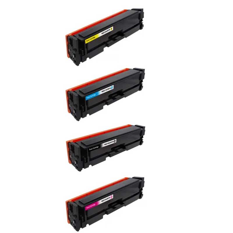Hp-Toner-207A-Cyan,-Magenta,-Schwarz-und-Gelb