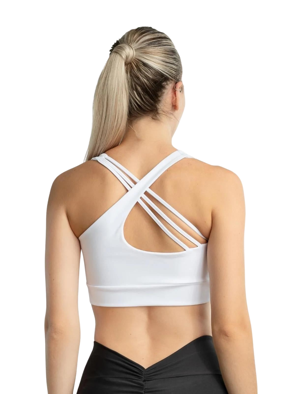 397 Bron Sport Bra in Weiss