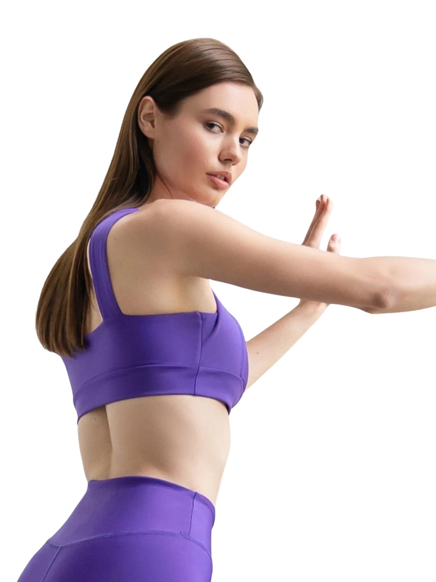 192 Decoltée Sport Bra in Violett