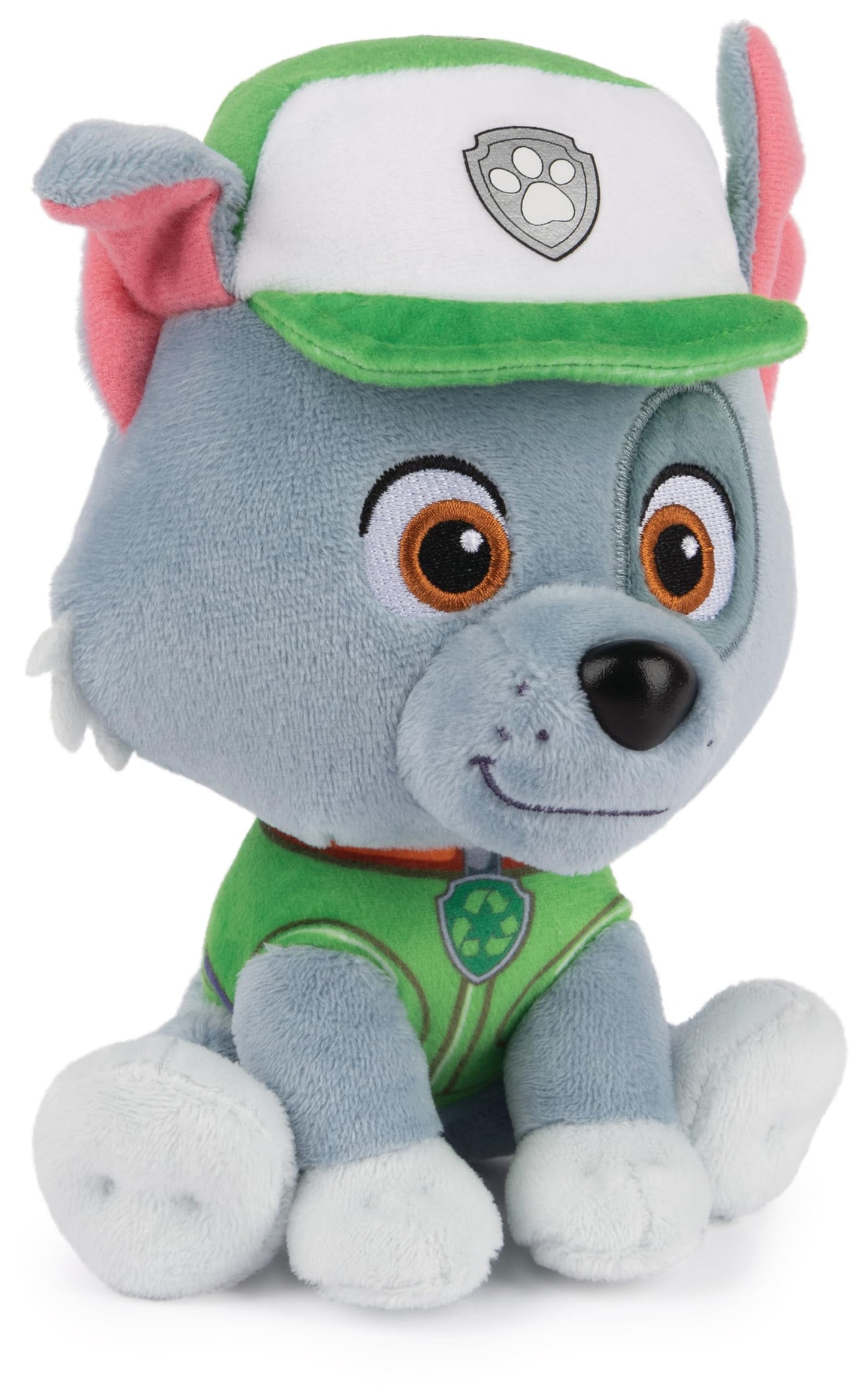 GUND PAW Patrol Rocky Plüschtier, 15 cm - hochwertiges Kuscheltier für Fans der beliebten TV-Serie, ab 1 Jahr empfohlen