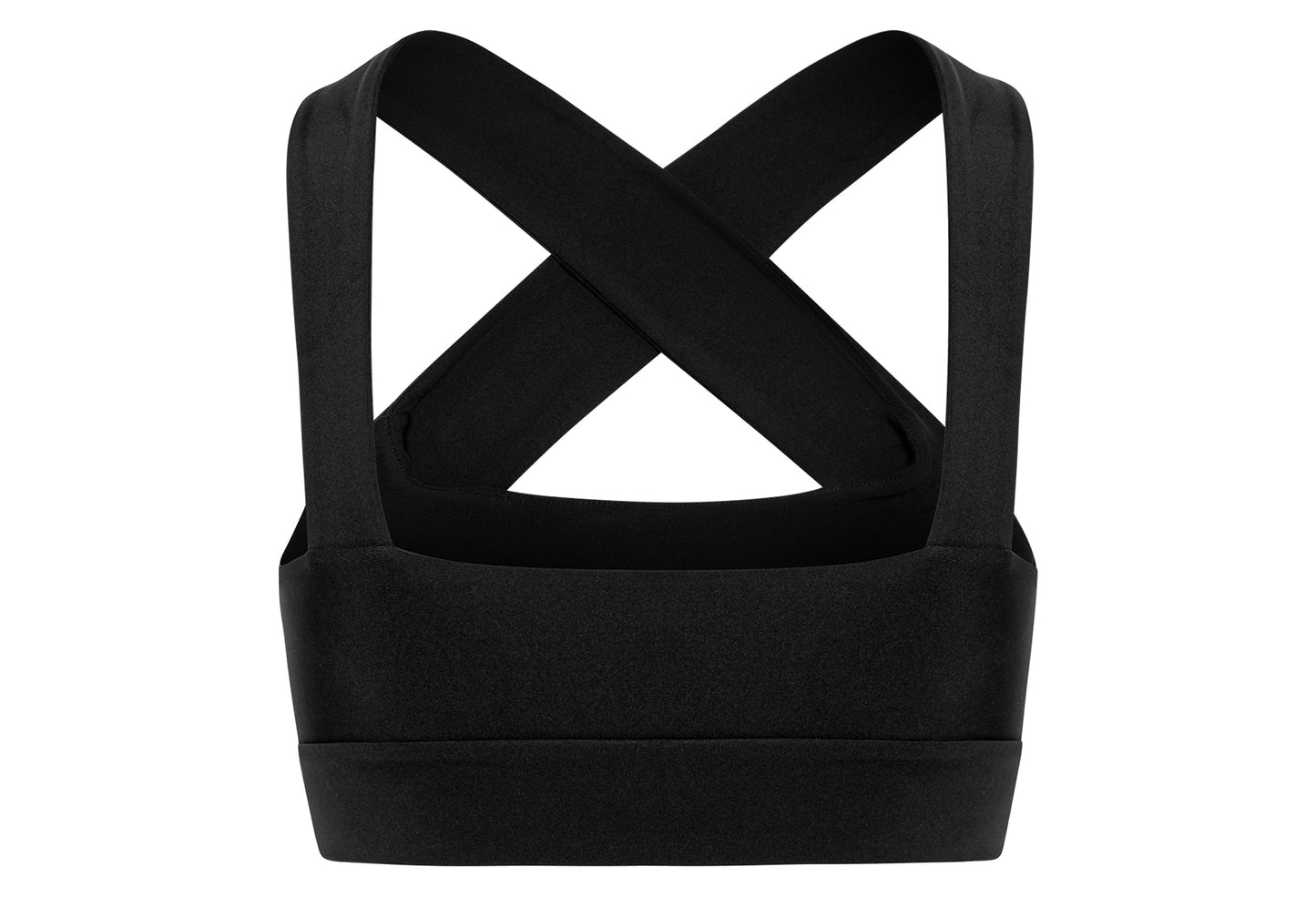 187 Decoltée Sport Bra in Schwarz