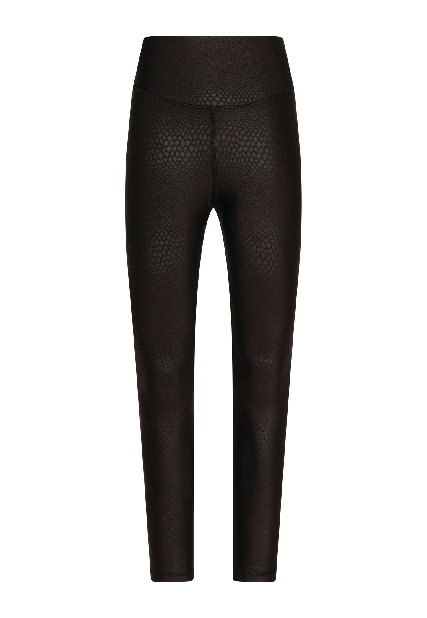 937 Leather-Look Leggings in Schwarz Snake