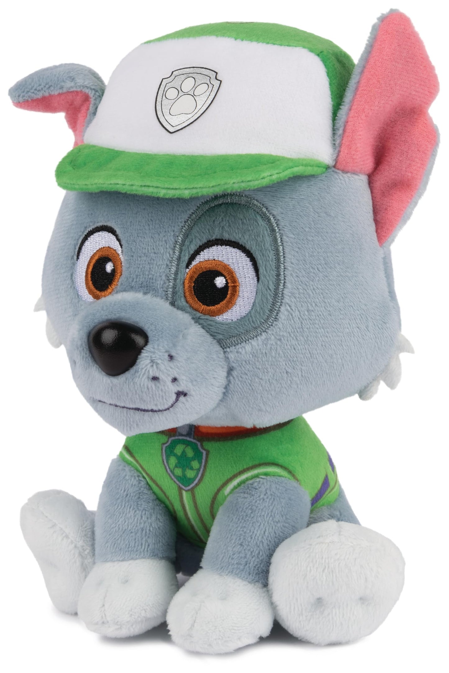 GUND PAW Patrol Rocky Plüschtier, 15 cm - hochwertiges Kuscheltier für Fans der beliebten TV-Serie, ab 1 Jahr empfohlen