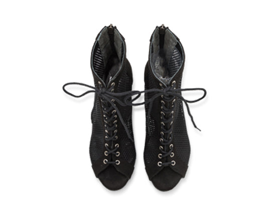 Magnet Aura Tanzschuhe in Schwarz Wildleder