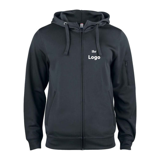 Basic Active Hoodie Full Zip für Herren