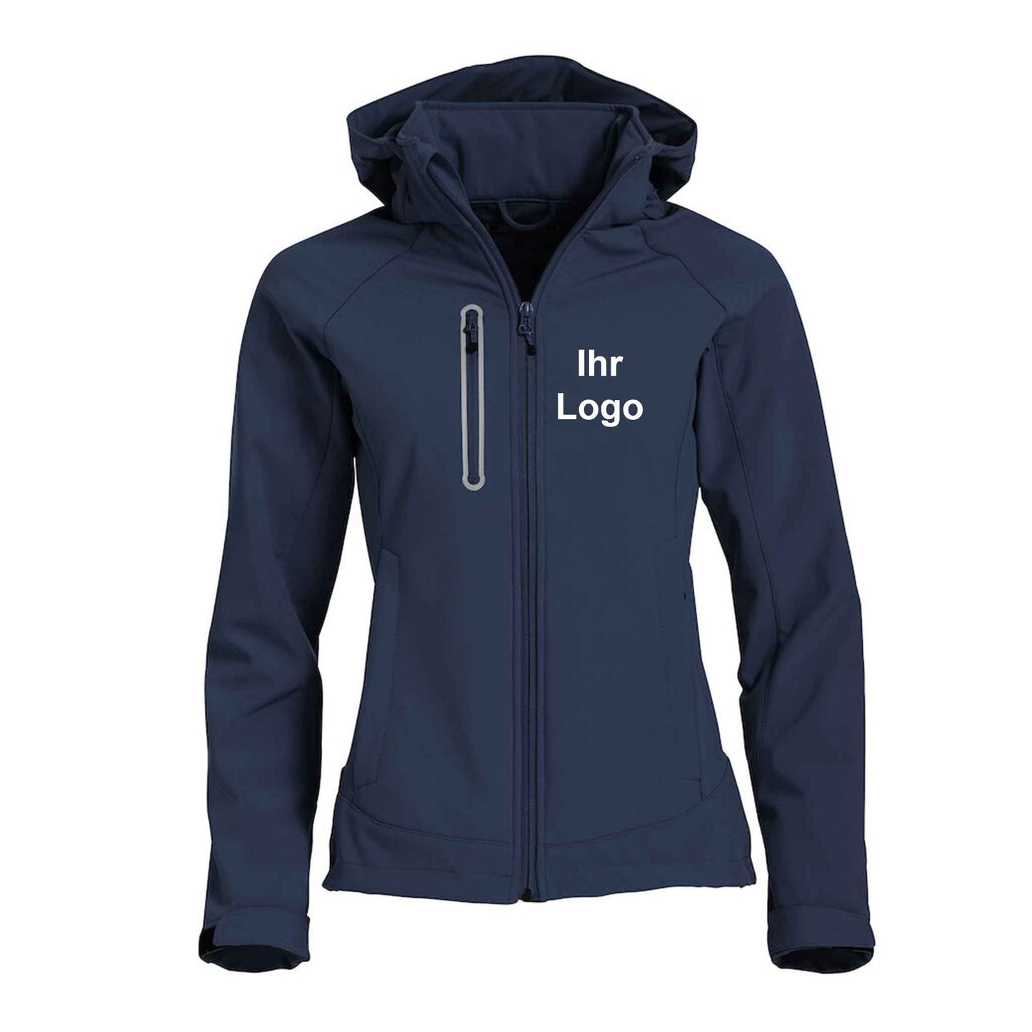 Clique Damen Softshell Jacke mehrlagig mit Kapuze 'Milford'3