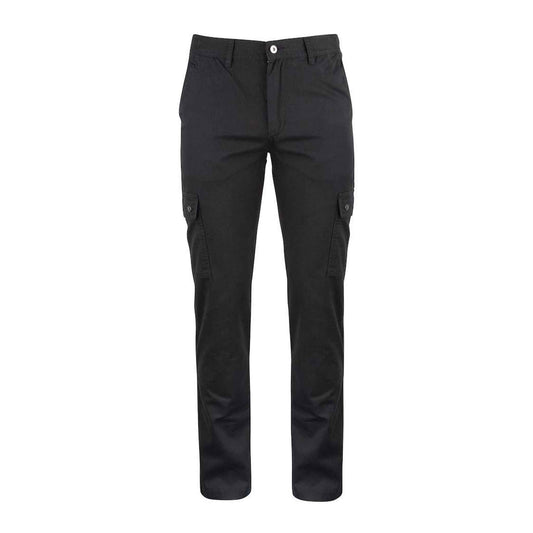 Clique Unisex Arbeitshose in Baumwoll Twill mit geraden Beinen-Cargo Pocket