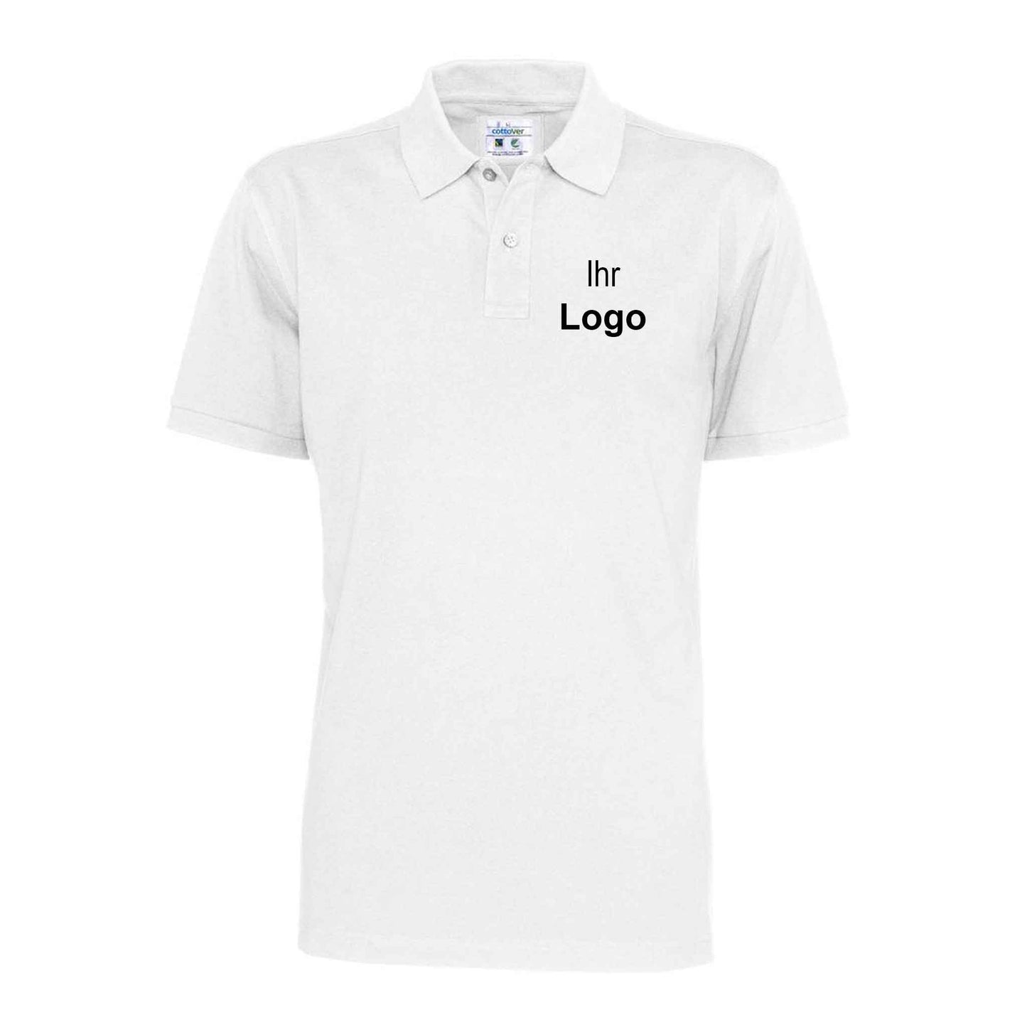 Cottover Herren Poloshirt klassisch Kurzarm