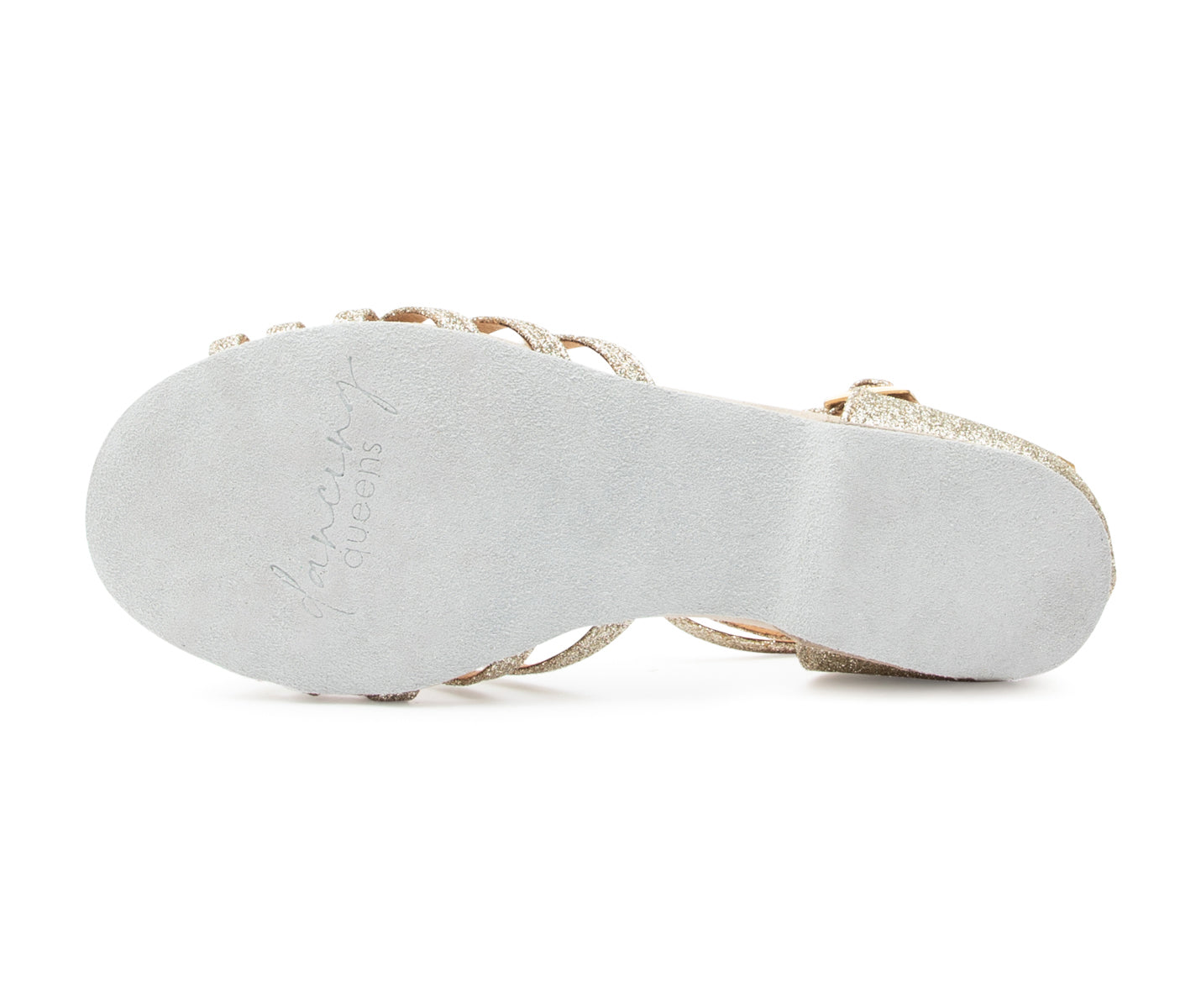 Joy Tanzschuhe in Gold Glitter Mikrofaser