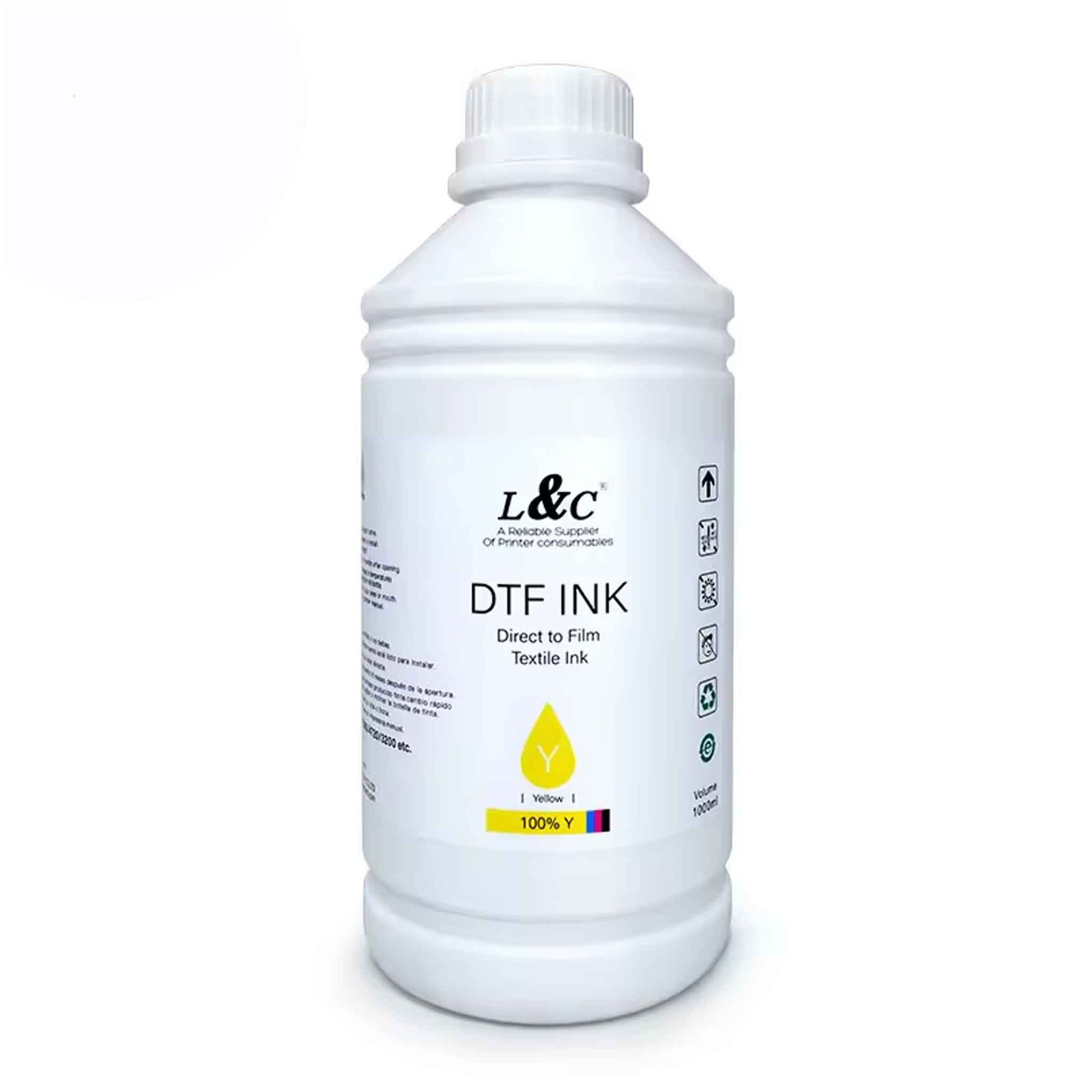 1000 ML DTF Transfer Tinte Gelb