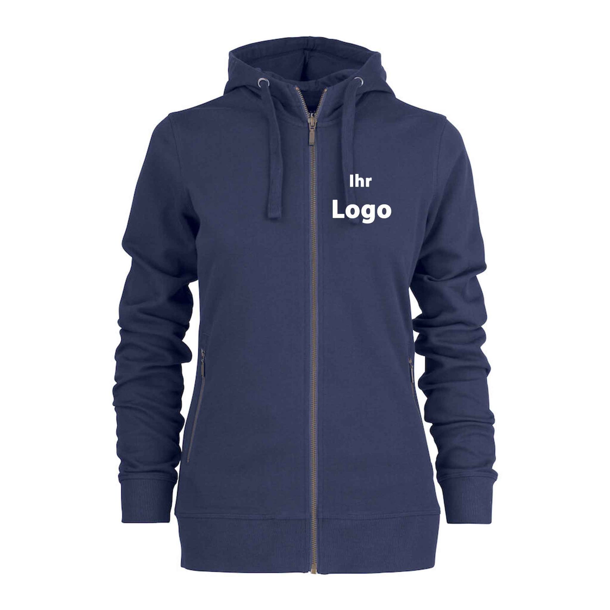 DUKE LADY Kapuzenjacke in French Terry