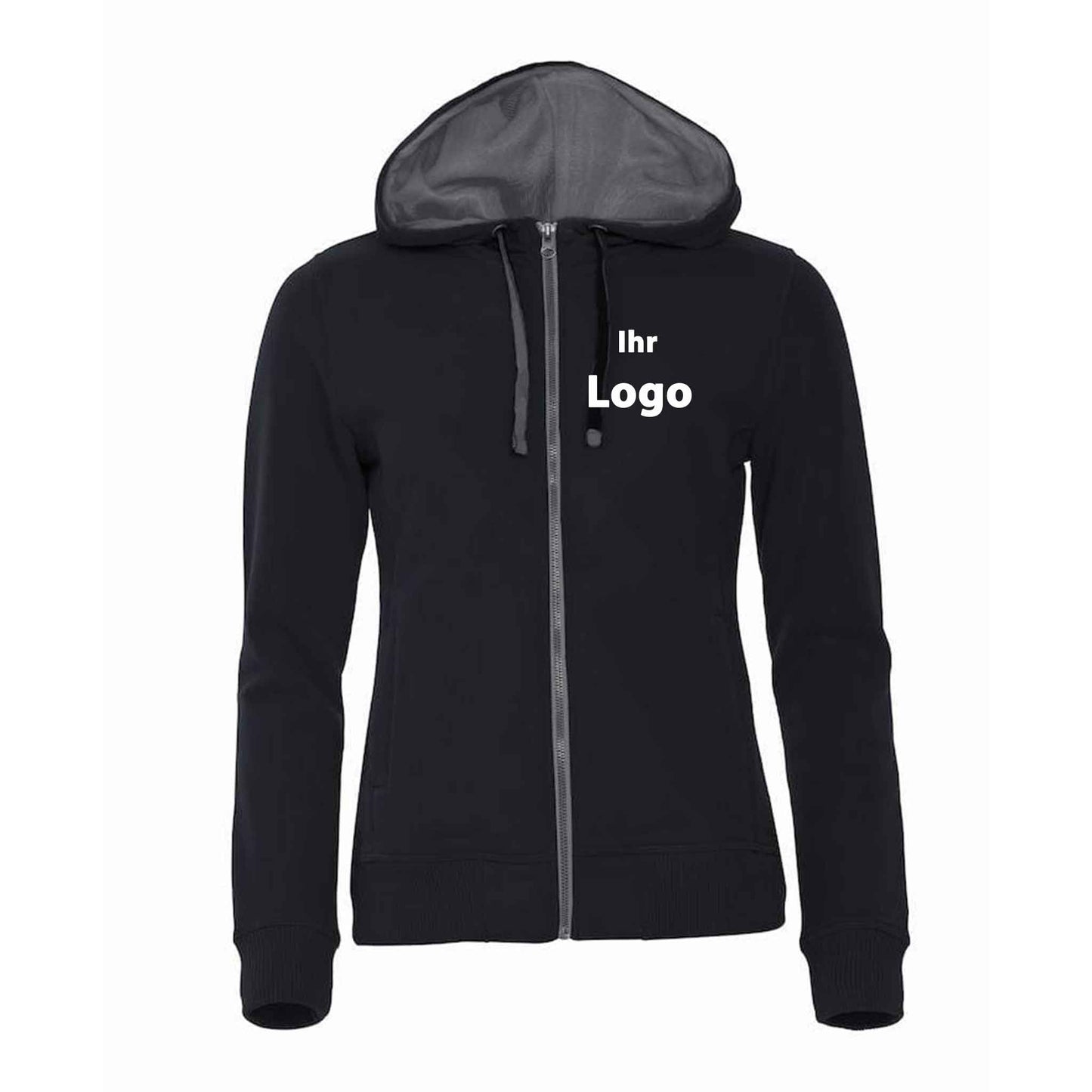 Damen Hoodie-Classic Hoody Full Zip - bedrucken oder besticken