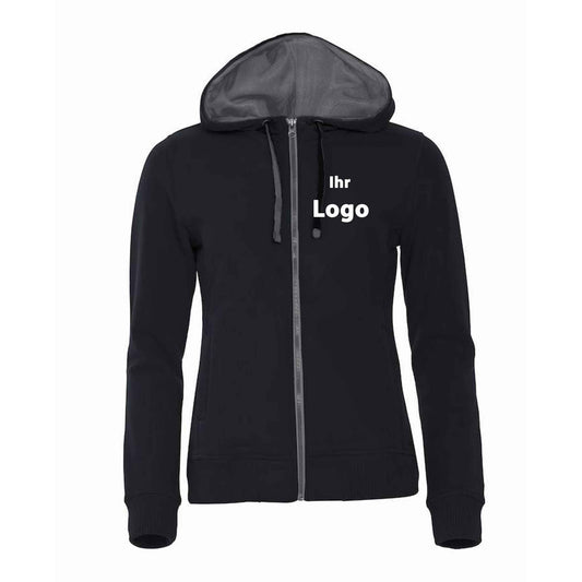 Damen Hoodie-Classic Hoody Full Zip - bedrucken oder besticken