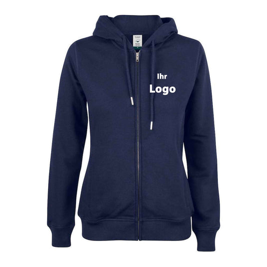 Hoodie für Damen-Premium Hoodie mit Reissverschluss