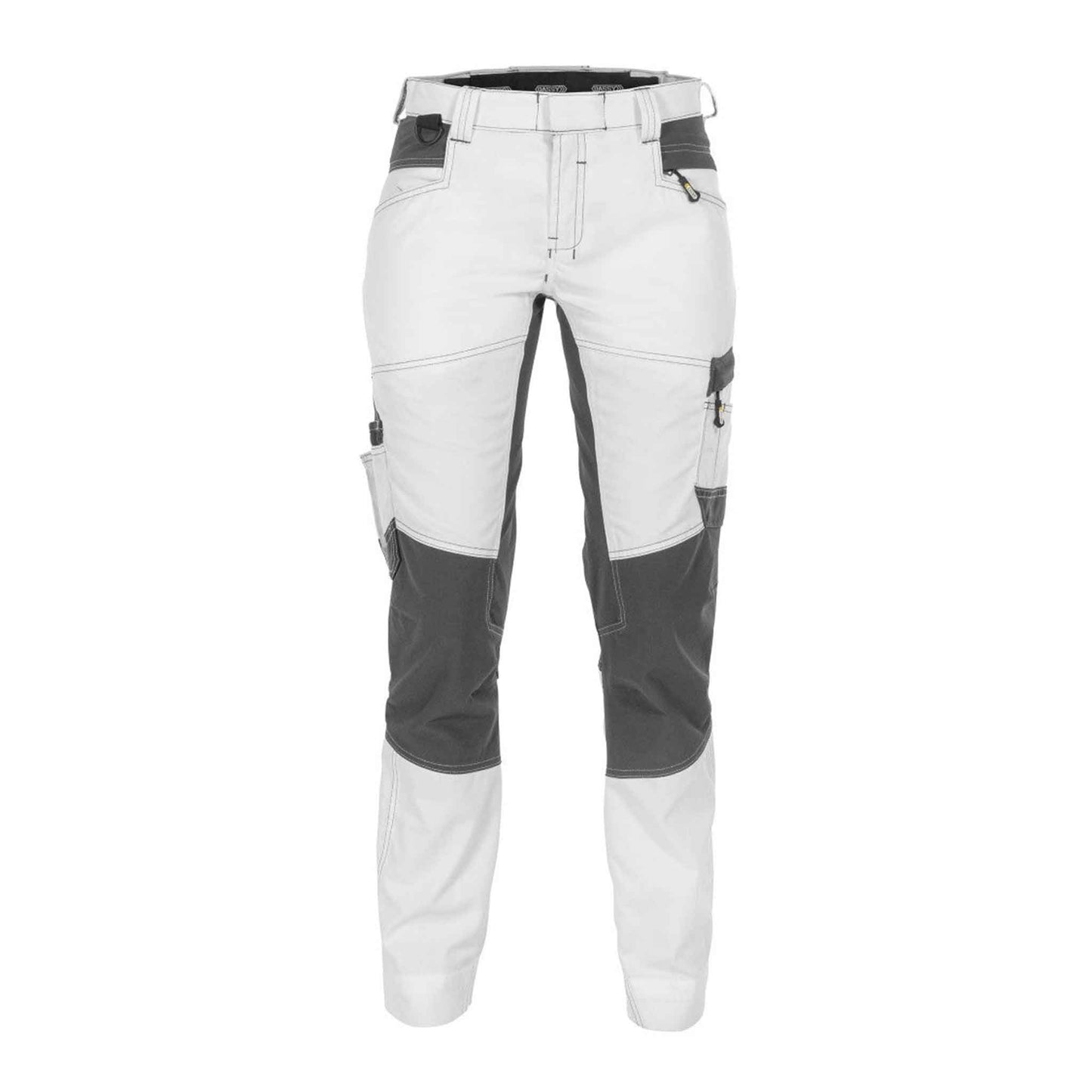 Dassy Malerhose für Damen - Arbeitshose weiss - Helix Painter
