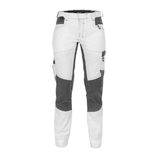 Dassy Malerhose für Damen - Arbeitshose weiss - Helix Painter