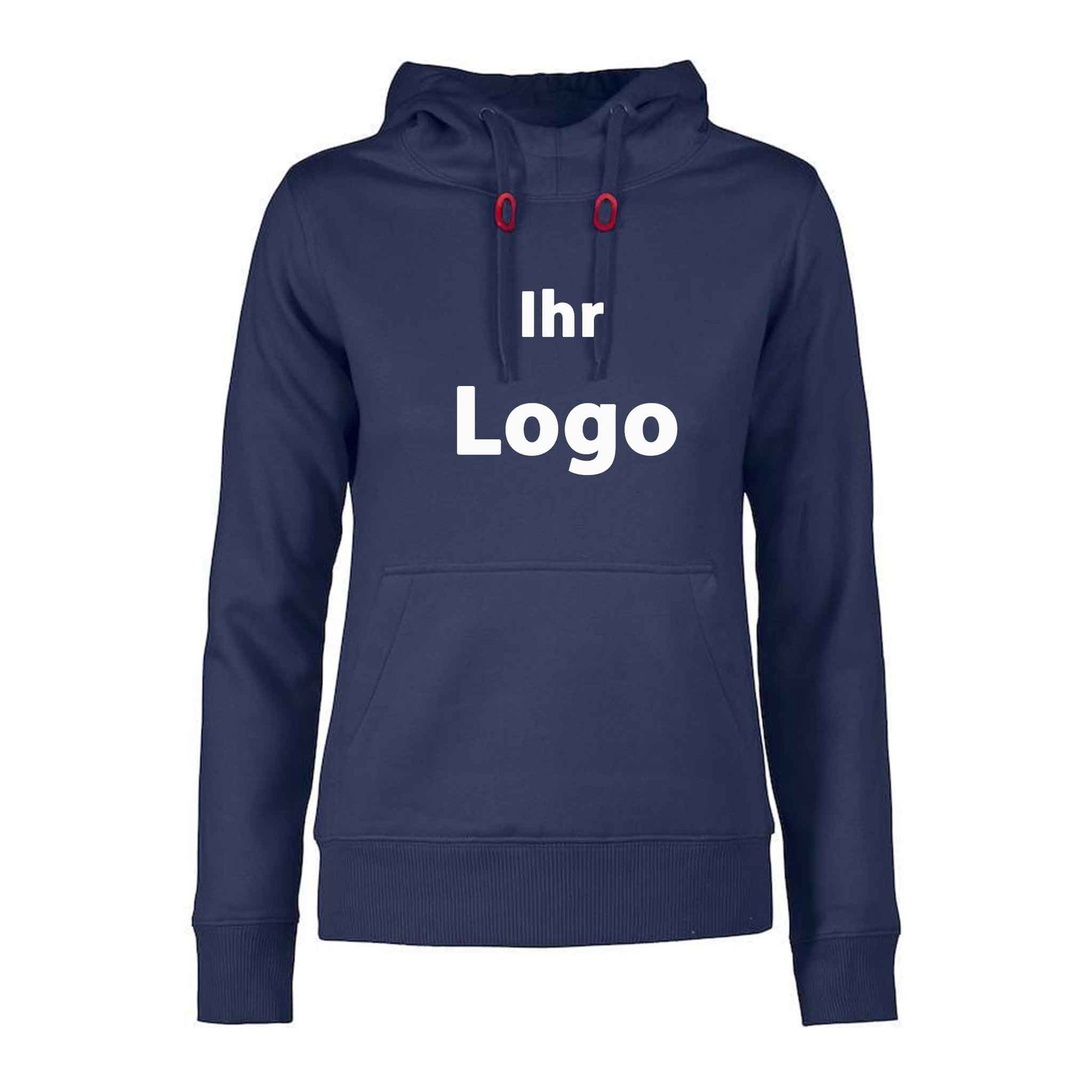 Taillierter Damen Hoodie - Individuell mit Ihrem Logo bestickt oder bedruckt