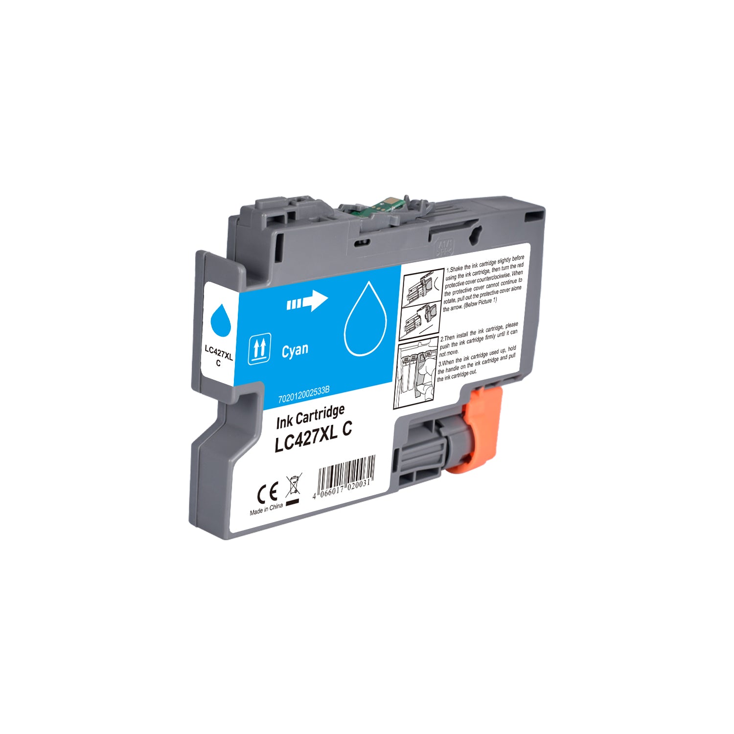 EuroCartridge Tintenpatrone ersetzt LC427XL cyan