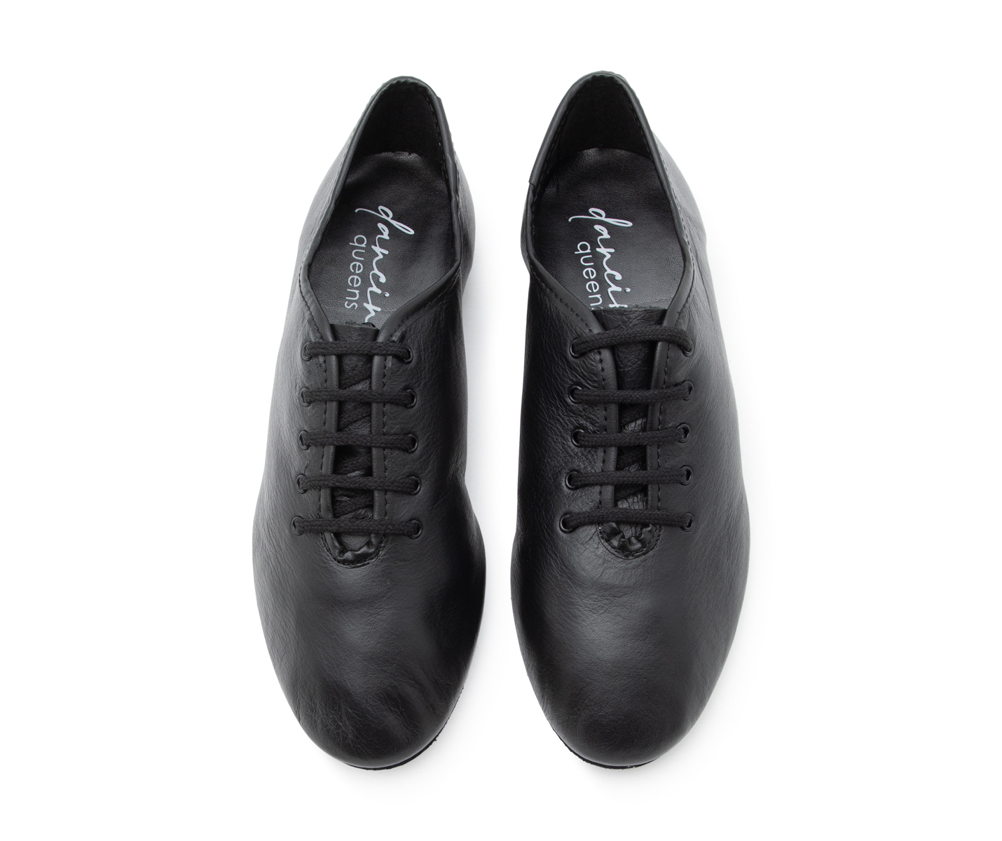 Flow Tanzschuhe in Schwarz Leder