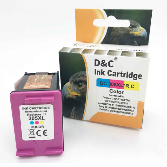 HP Tinte DC 305XL*R - Magenta, Cyan, Gelb