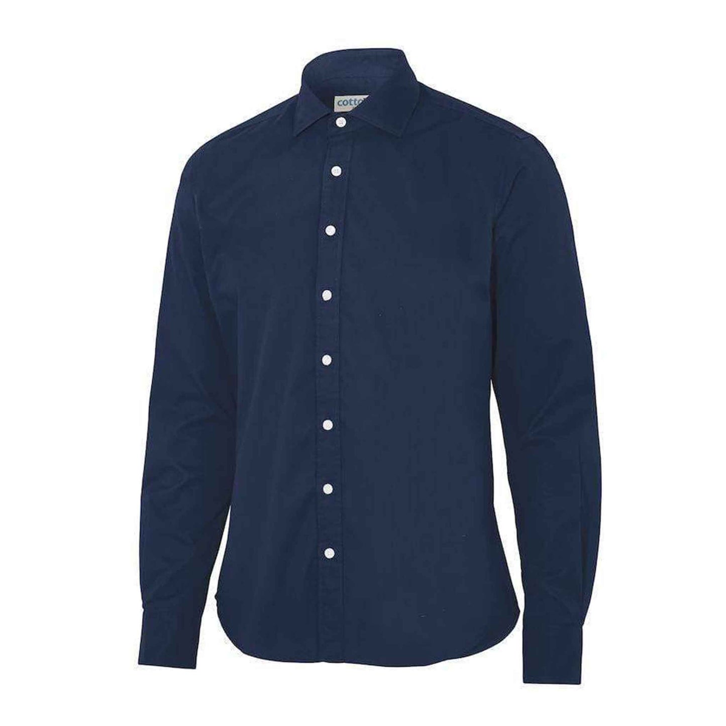 Hemd aus feinem Baumwoll für Herren -Twill Slim Fit Man