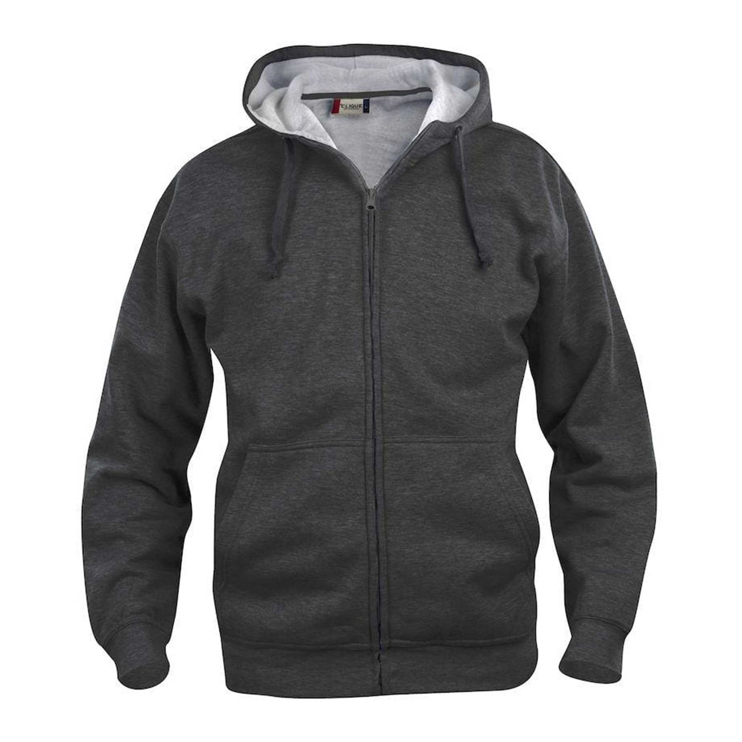 Herren Hoodie Basic- Anthracite Melange M