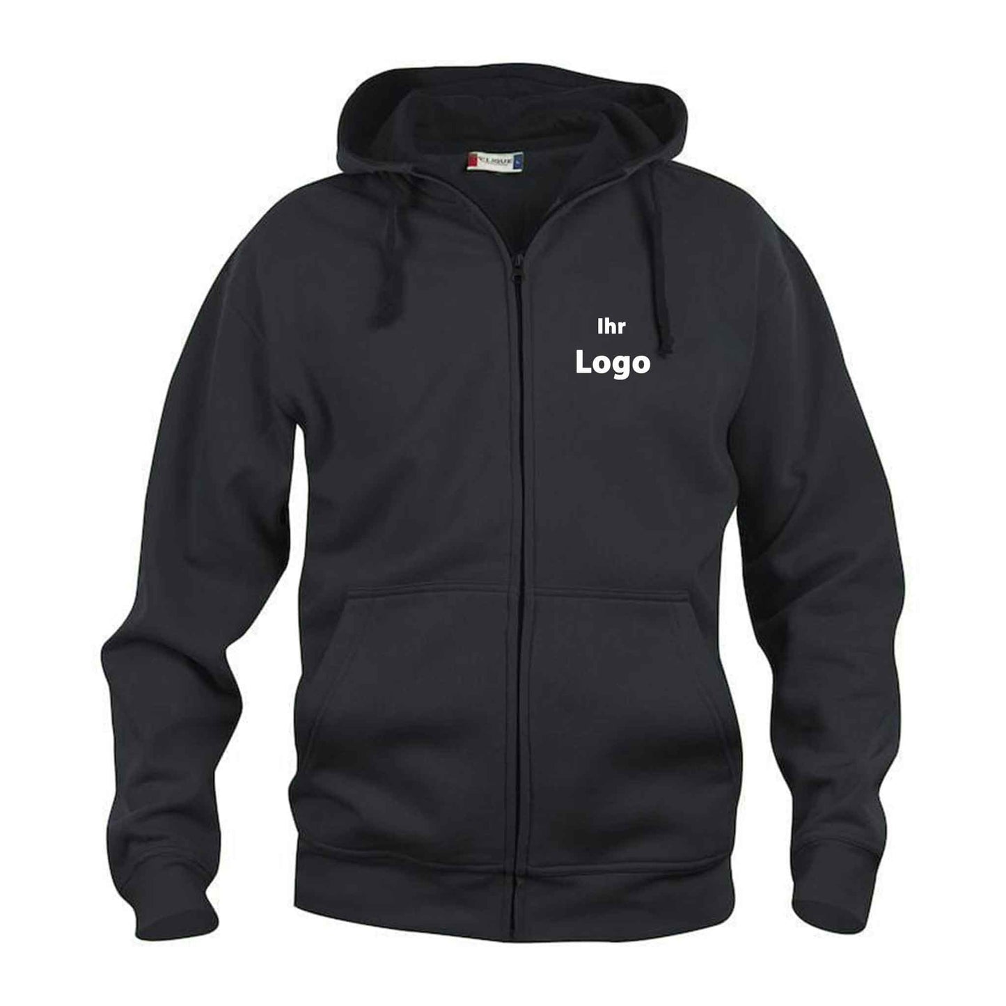 Herren Hoodie-Basic Hoody Full zip- Sweatjacke mit Kapuze