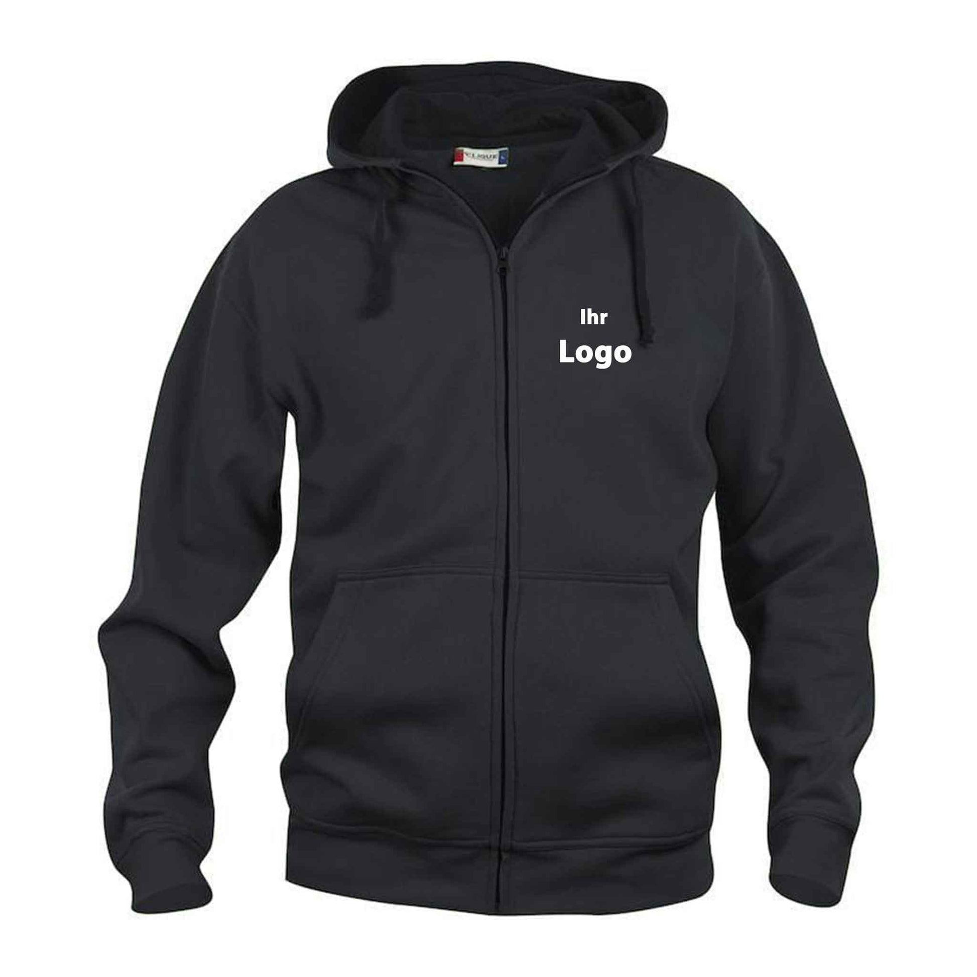 Herren Hoodie-Basic Hoody Full zip- Sweatjacke mit Kapuze