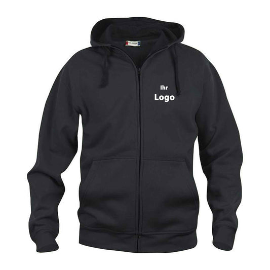 Herren Hoodie-Basic Hoody Full zip- Sweatjacke mit Kapuze