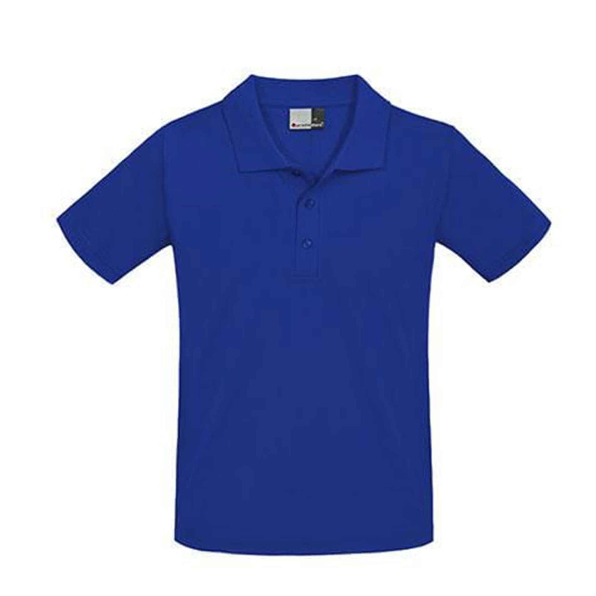 Herren Poloshirt Royal Blue
