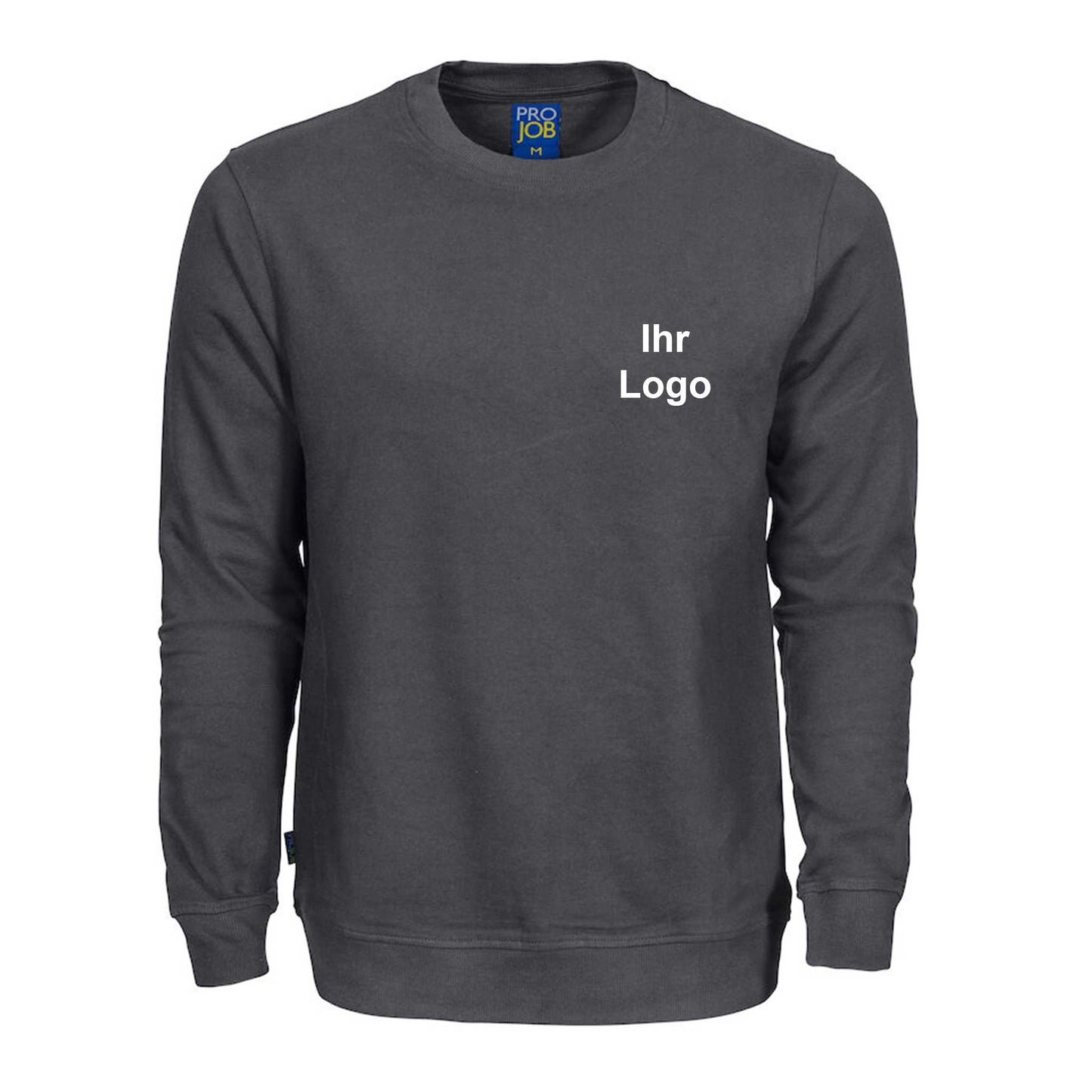Herren Rundhals-Sweatshirt Pullover aus 100% Baumwolle