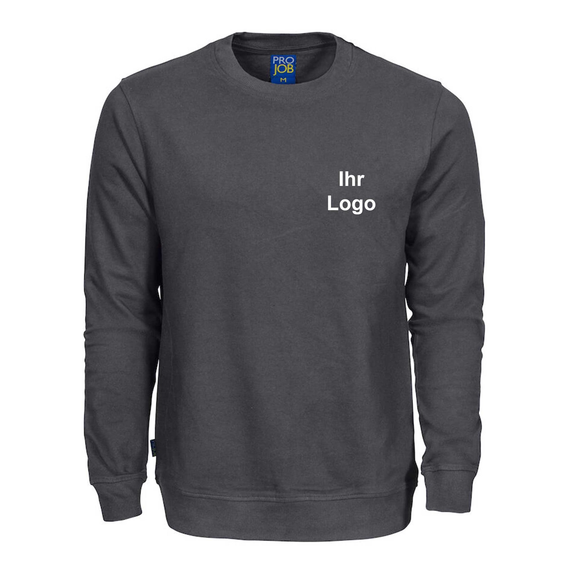 Herren Rundhals-Sweatshirt Pullover aus 100% Baumwolle