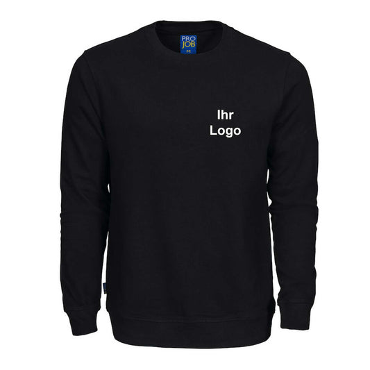 Herren Rundhals-Sweatshirt Pullover aus 100% Baumwolle