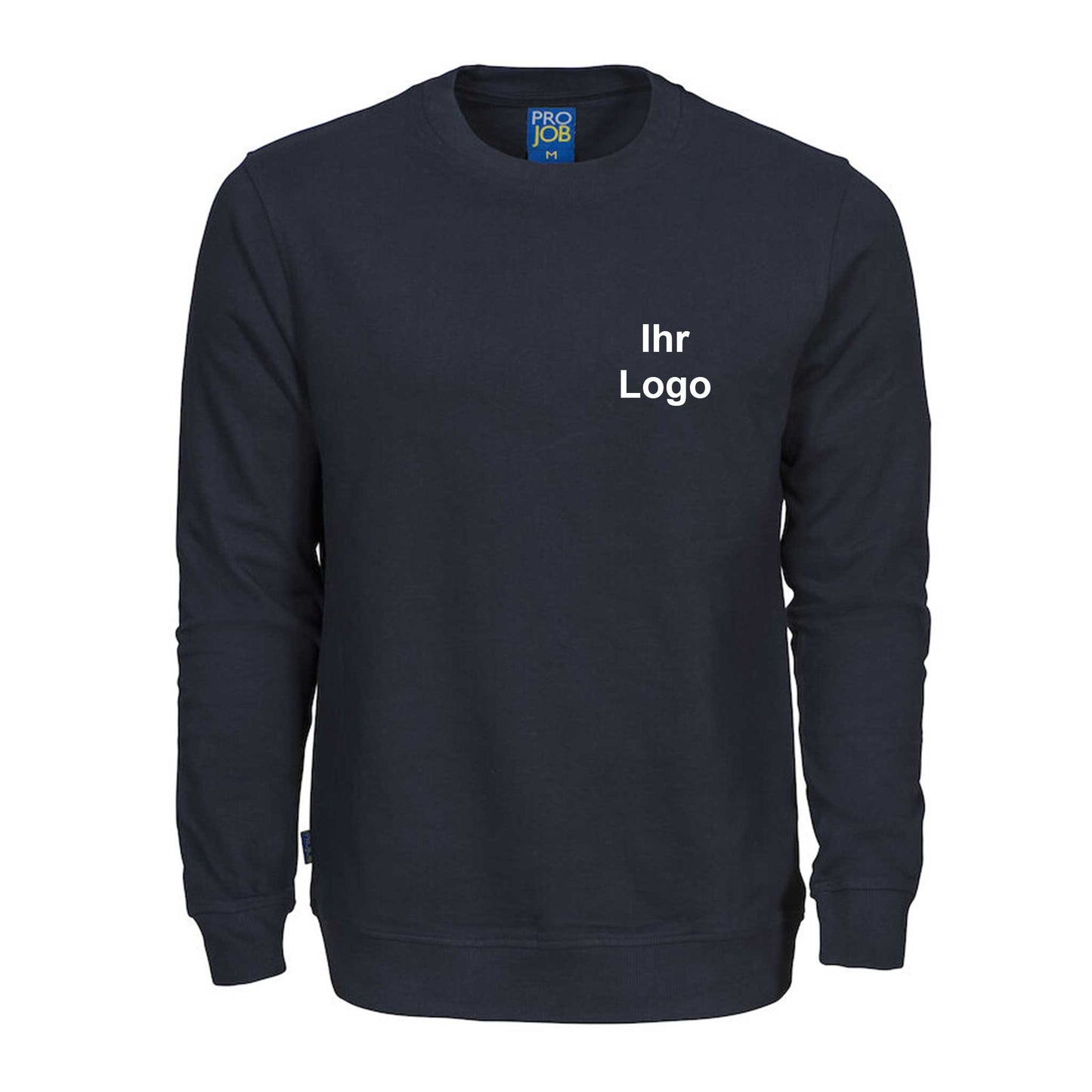 Herren Rundhals-Sweatshirt Pullover aus 100% Baumwolle