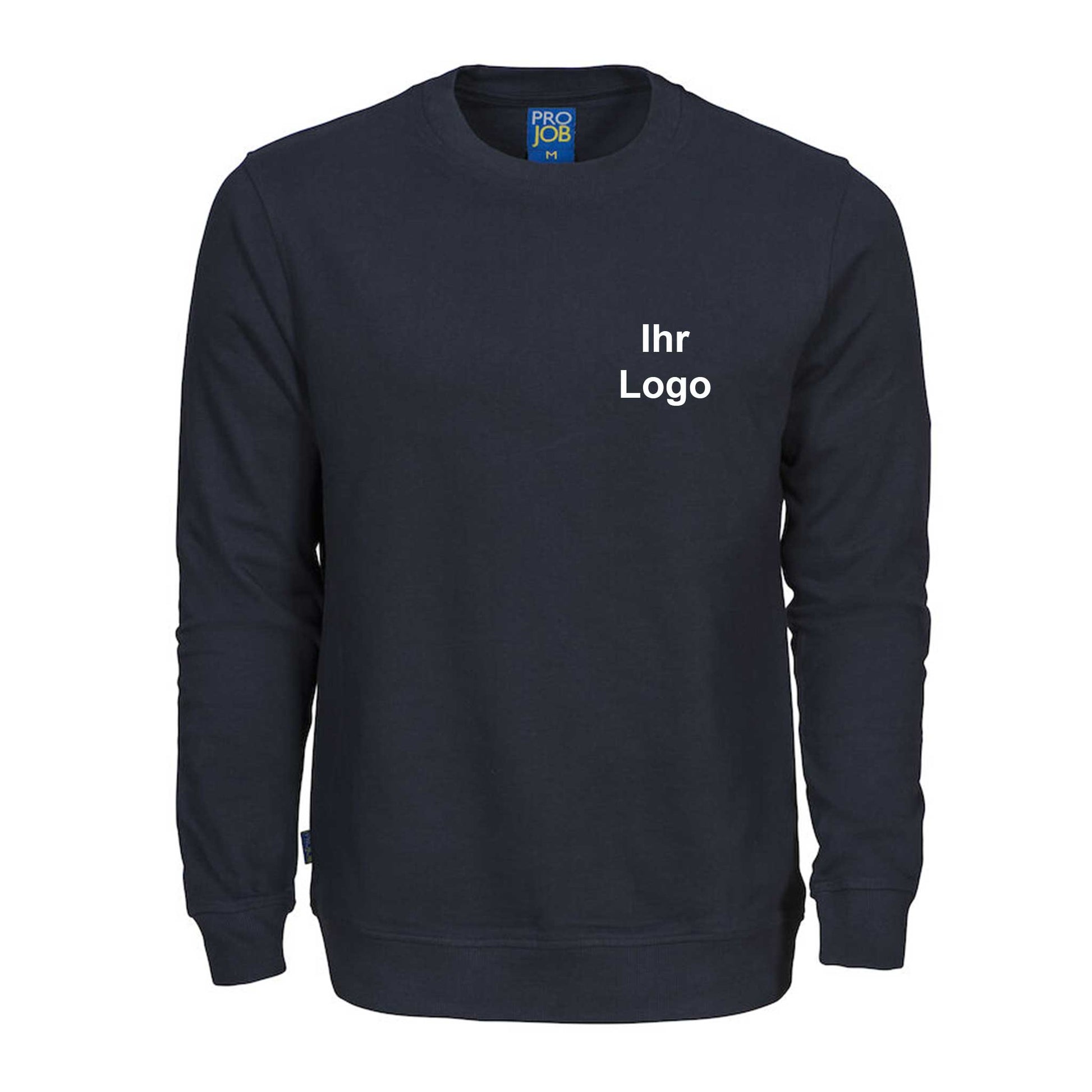 Herren Rundhals-Sweatshirt Pullover aus 100% Baumwolle