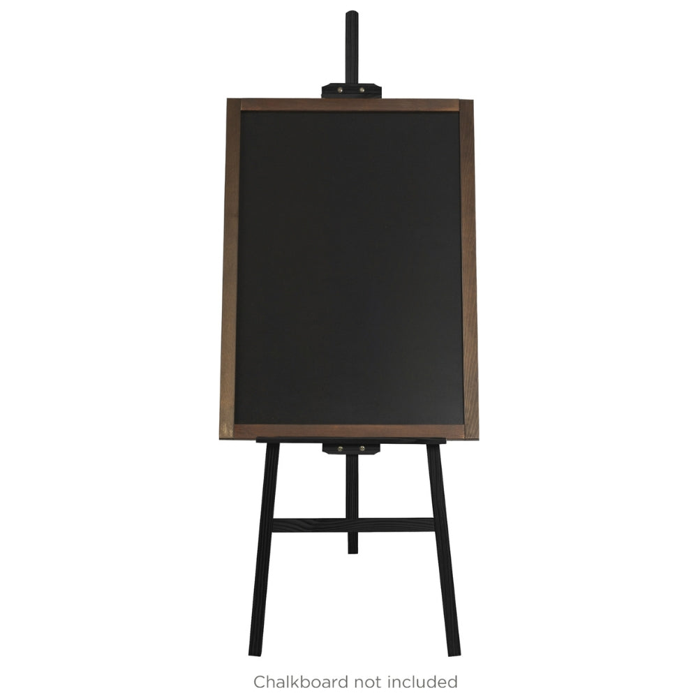 Holz Staffelei Classic, Schwarz, 175cm