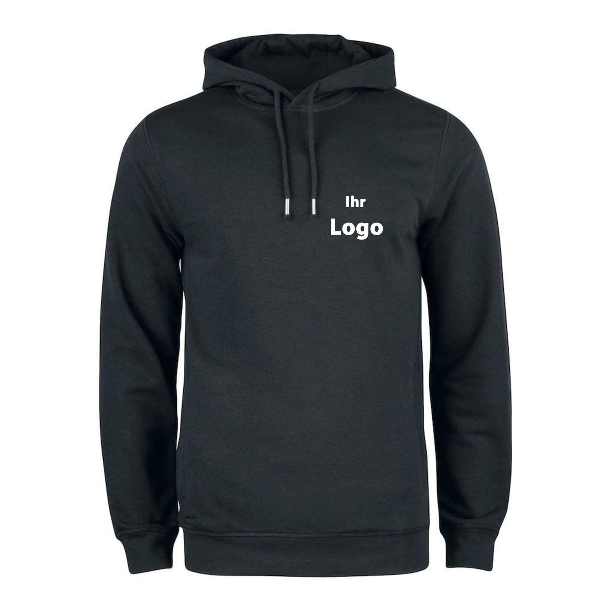 Hoodie Herren- Premium Kapuzensweat mit Rundhalsausschnitt
